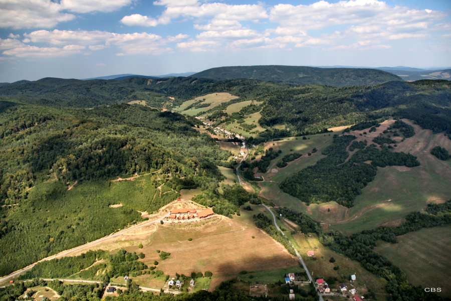 Letecký záber